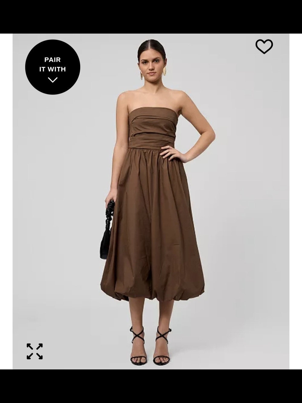 RACHEL Rachel Roy Womens Rosalie Strapless Midi 4 $169